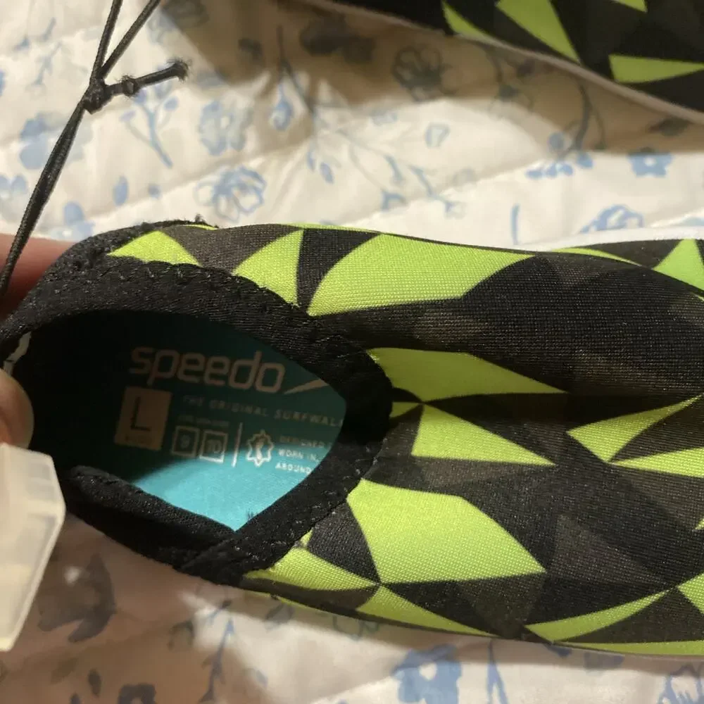 Speedo Splash and Sun Bootie Baby Water Shoes ~ Size Large 9-10 NEW Toddler